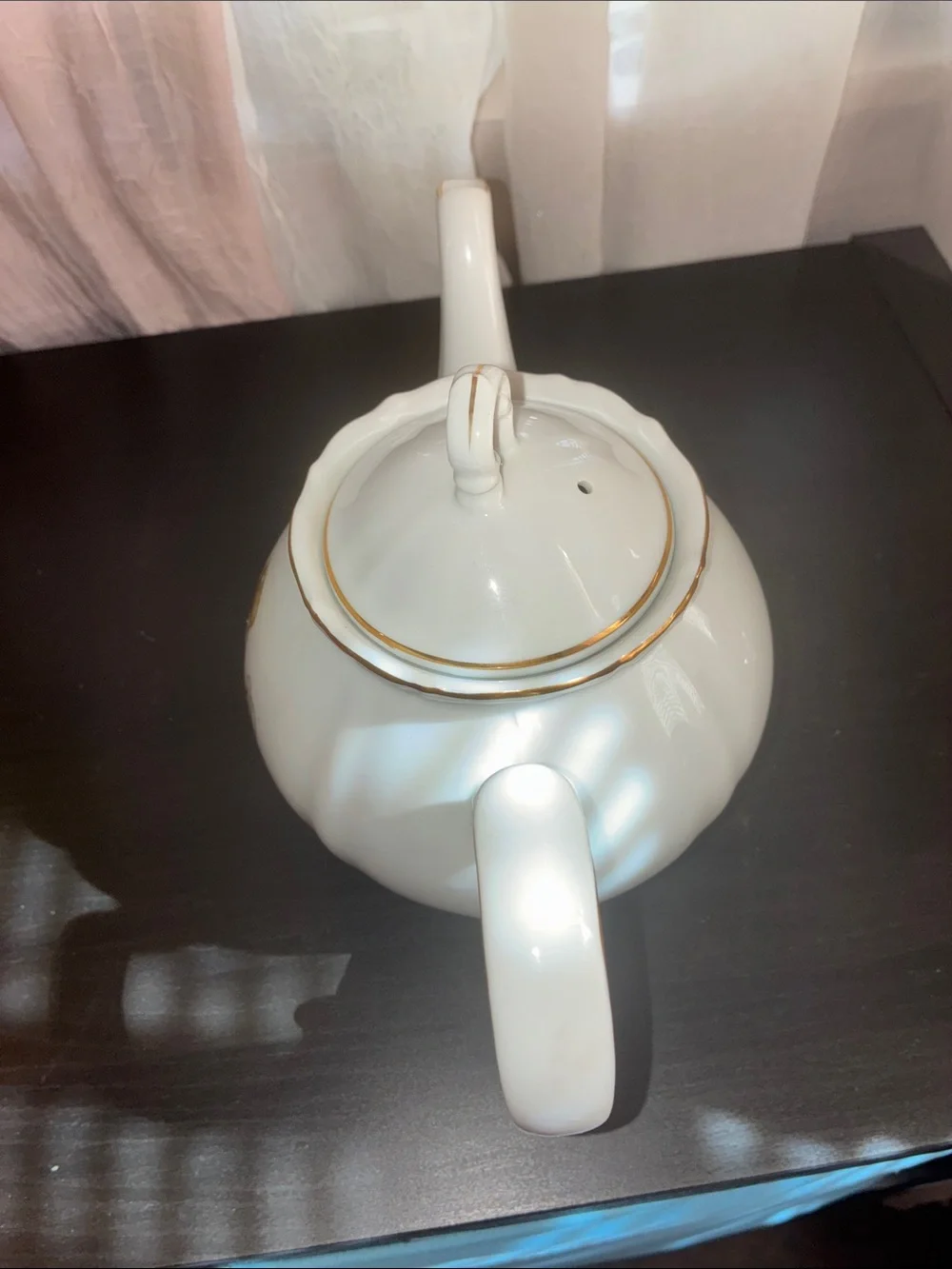 Vintage HOLLY HOBBIE PORCELAIN Tea Kettle RARE!